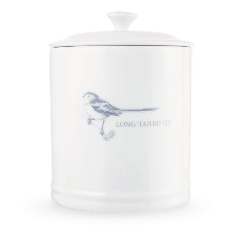 Mary Berry Birds Tea Canister Pied Wagtail
