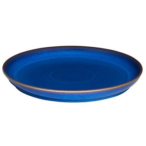 Denby Imperial Blue Coupe Dinner Plate