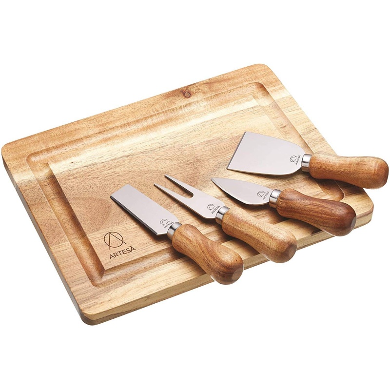 Artesa Acacia Wood Cheese Board Set