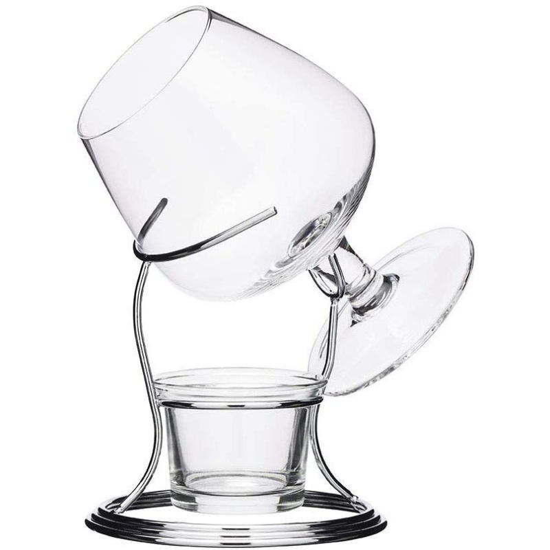 Barcraft Brandy Glass Warmer Set