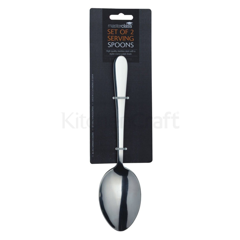 Masterclass Serving Spoon Set Of 2