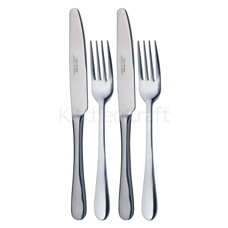 Masterclass Dinner Knife And Fork Set Of 2