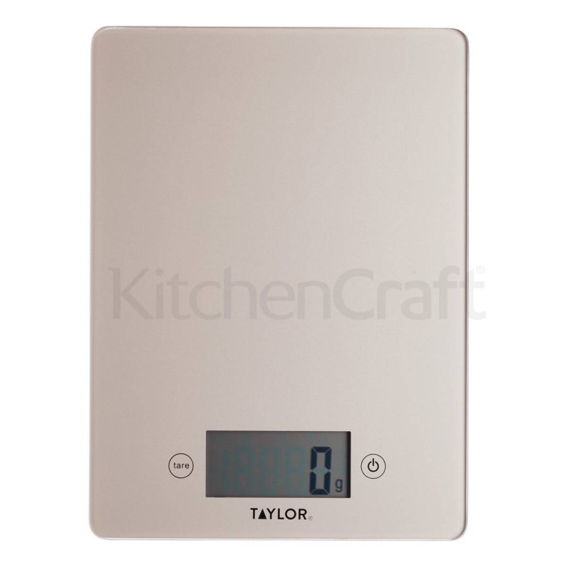 Taylor Pro Glass Digital Kitchen Scale 5kg - Copper