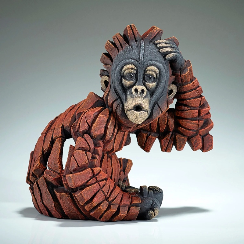 Edge Sculptures Edge Baby Oh Baby Orangutan Sculpture