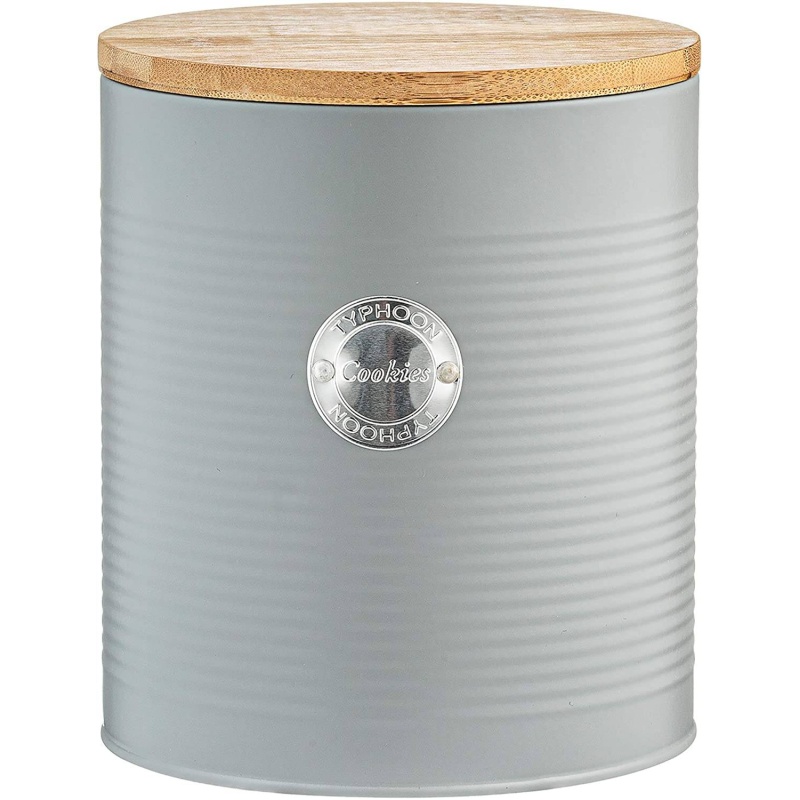 Typhoon Grey Living Cookie Jar