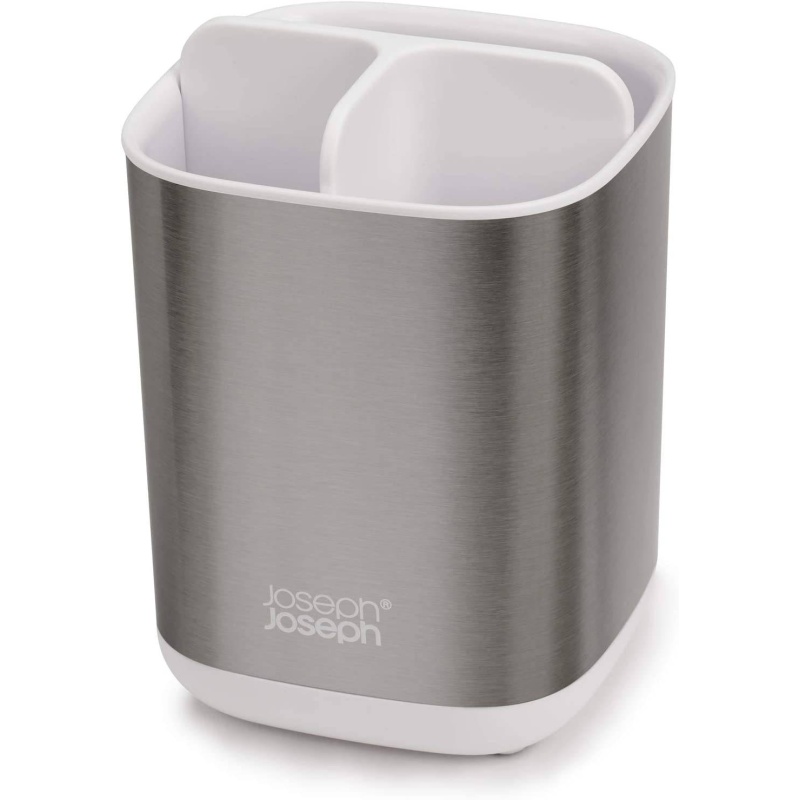 Joseph Joseph Small Steel Toothbrush Caddy