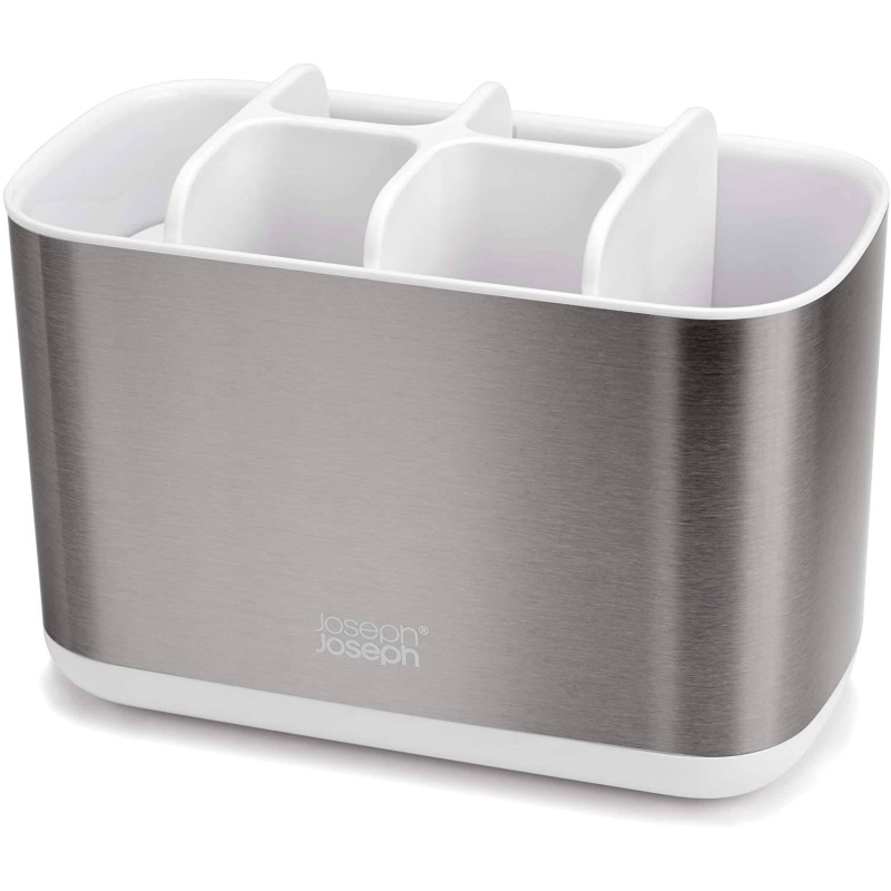 Joseph Joseph Large Toothbrush Caddy - Steel