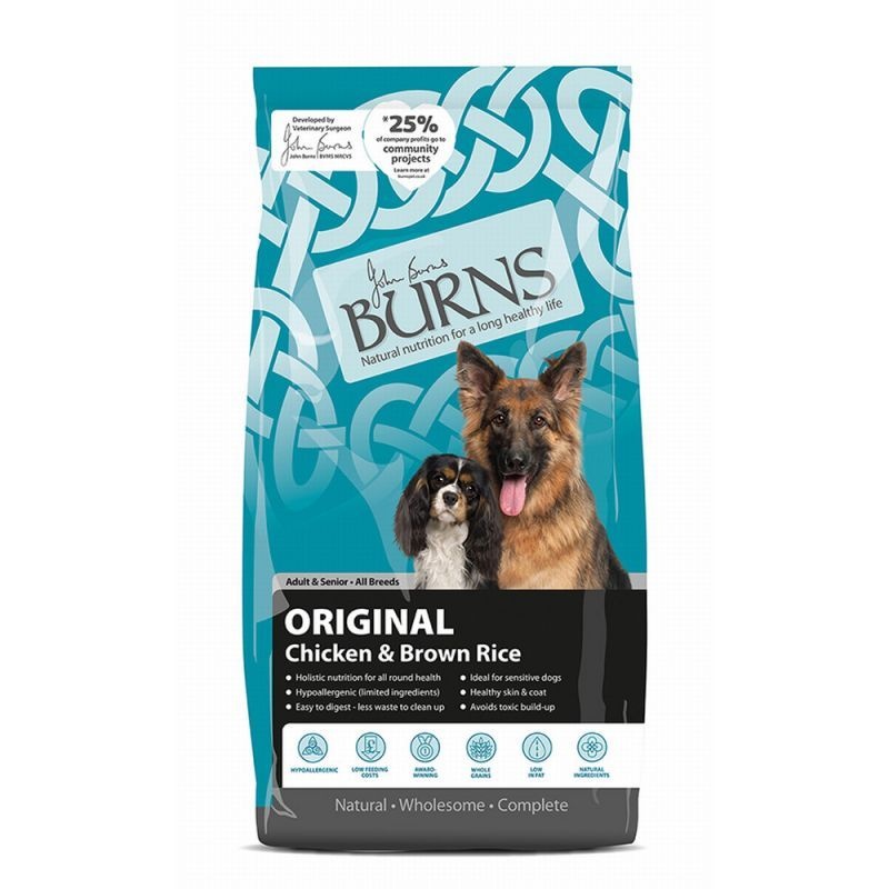 Burns Original Chicken 12Kg Dog Food