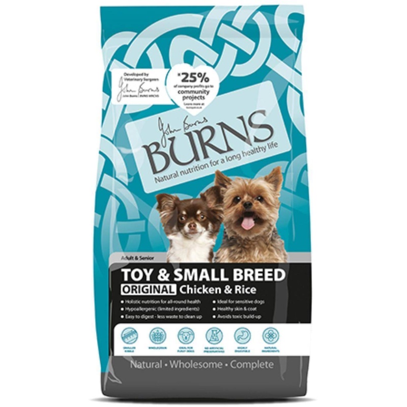Burns Adult Small/Toy Breed 2Kg Dog Food