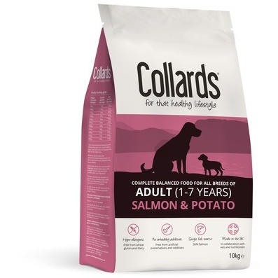 Collards Adult Salmon & Potato 10 Kg Dog Food