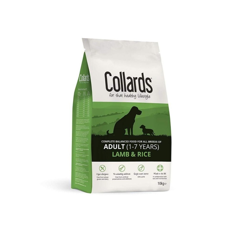 Collards Adult Lamb & Rice 10Kg Dog Food