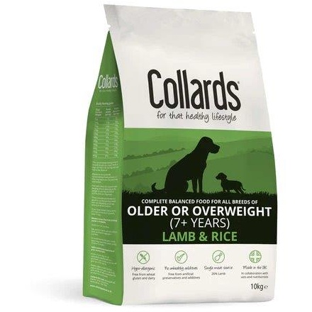 Collards Older Lamb & Rice Dog Food - 10kg