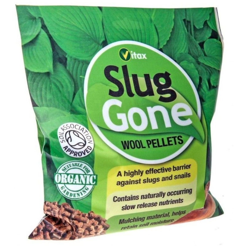 Vitax Slug Gone Wool Pellets – 3.5L A natural, organic way to keep slugs and snails away from plants