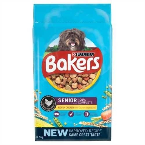 Bakers Senior Chicken & Veg 12.5Kg Dog Food