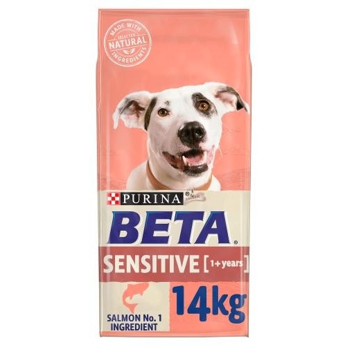 Beta Sensitive Dog Salmon & Rice Dog Food 14kg