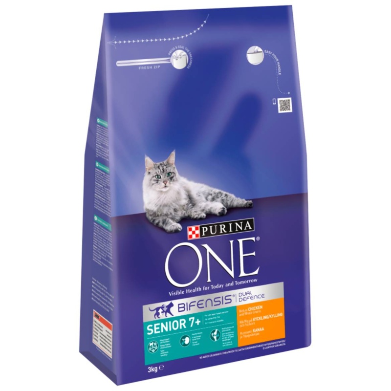 Purina One Senior 3Kg Cat Food