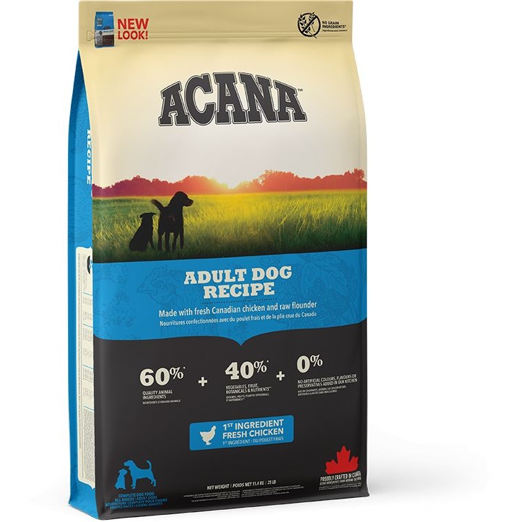 Acana Heritage Adult Dog Food - 11.4kg