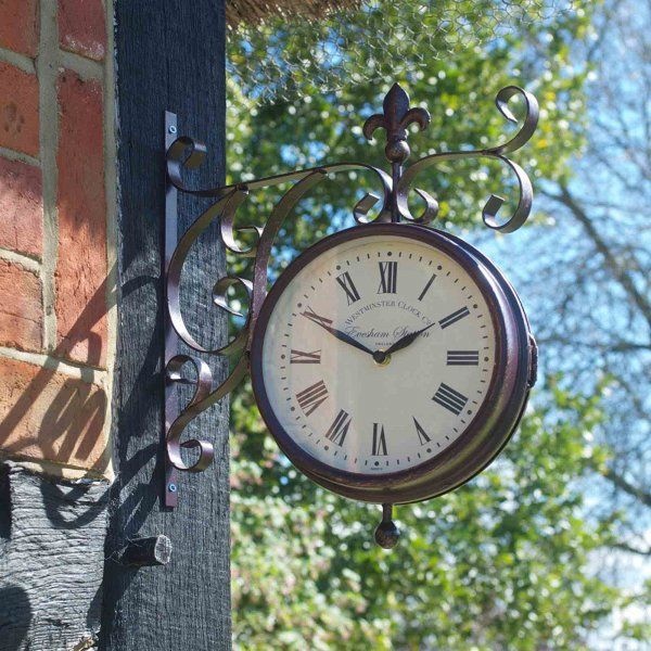 Marylebone Station Wall Clock & Thermometer 8"