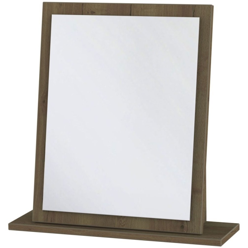 Kent Small Dressing Table Mirror - White Ash & Oak