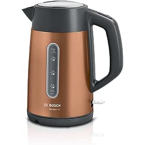 Bosch TWK4P439GB DesignLine 1.7L Traditional Kettle - Copper