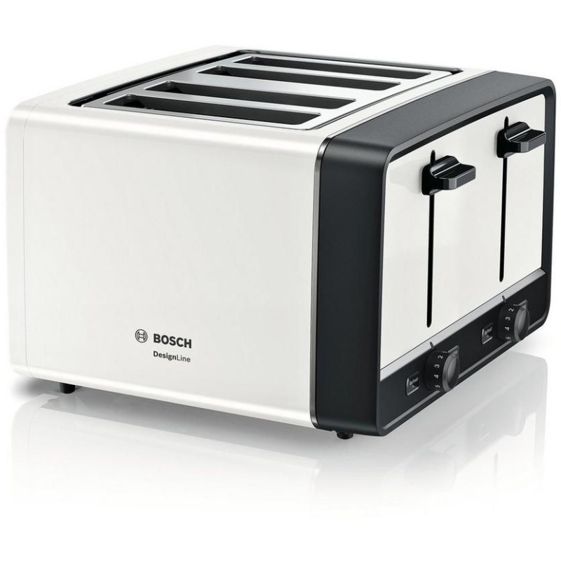 Bosch TAT5P441GB 4 Slice Toaster - White