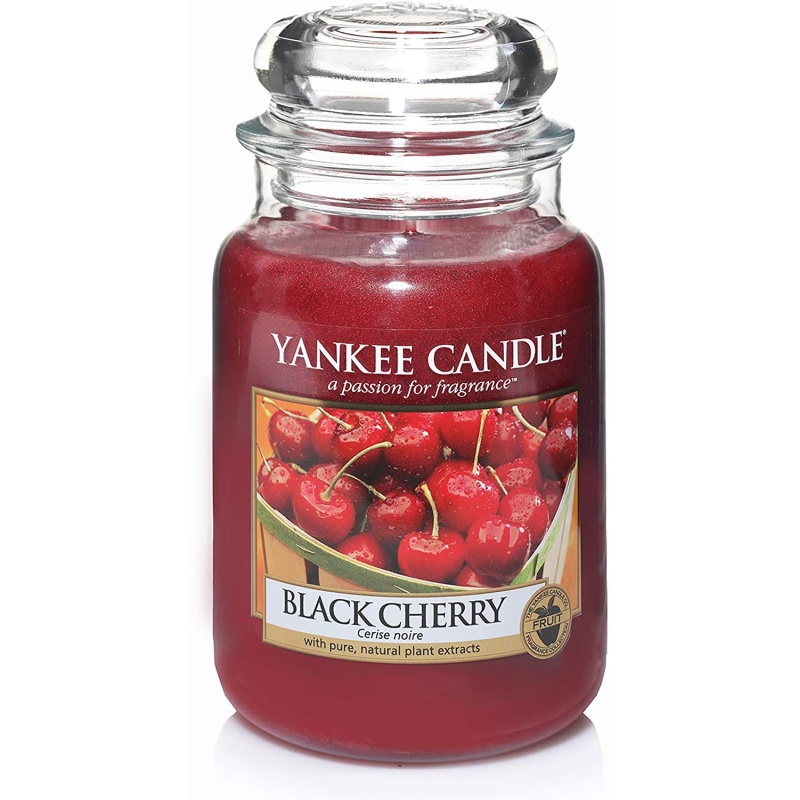 Yankee Candle Scented Jar Candle - Black Cherry