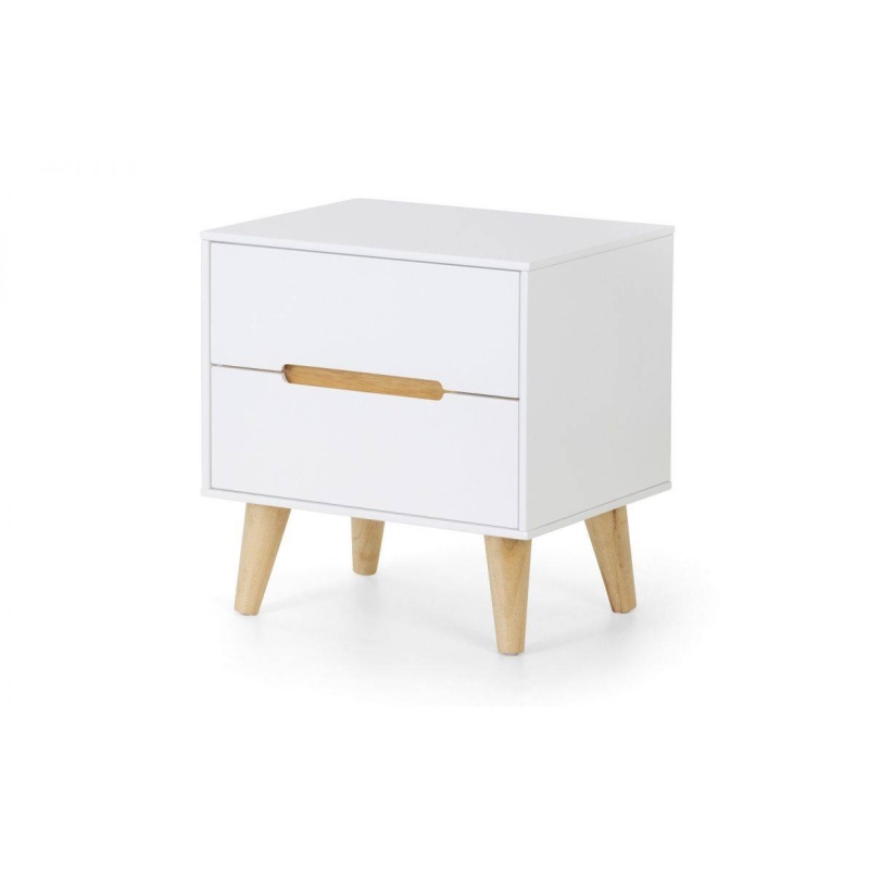 Julian Bowen Alicia 2 Drawer Bedside Table