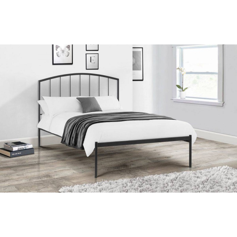 Julian Bowen Onyx Steel Bed Double