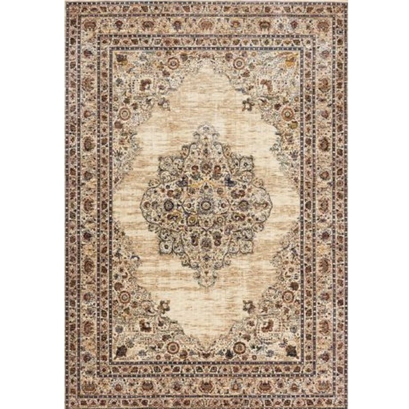 Mastercraft Alhambra Machine Made Rug - 6345C Ivory-(Cream)