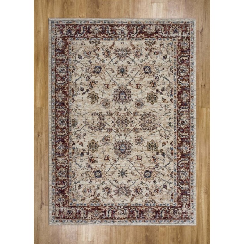 Mastercraft Alhambra Machine Made Rug - 6549A Ivory-(Cream)