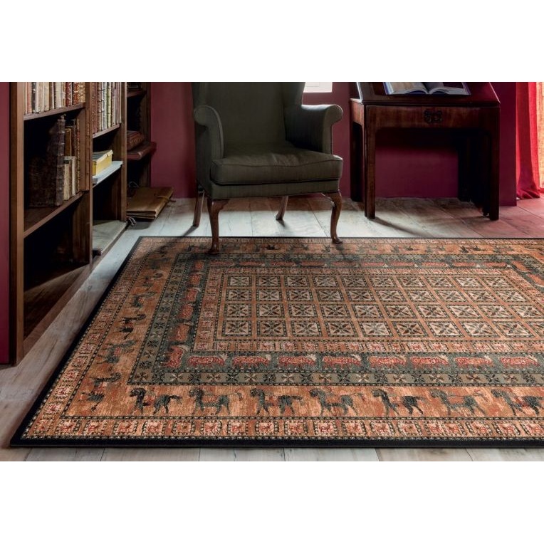 Mastercraft Kashqai Rug - 4301/500-(Orange)