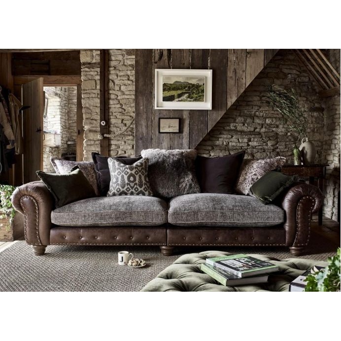 Alexander & James Wilson Grand Pillow Back Split Sofa