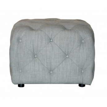 Alexander & James Button Fabric Stool