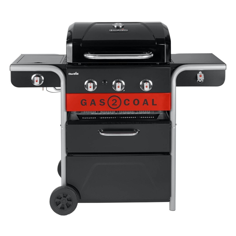 Char-Broil Gas2Coal 3 Burner Hybrid Barbecue