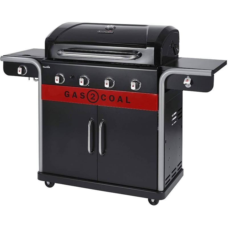 CharBroil Gas2Coal 4 Burner Hybrid Barbecue Downtown