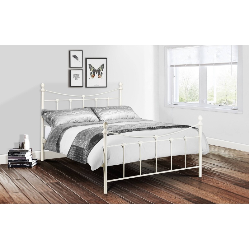 Rebecca Bed Frame 150cm White