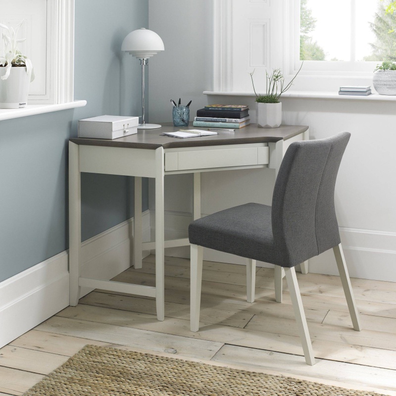 Brampton Grey Corner Desk