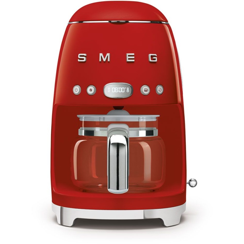 Smeg Red Dcf02rduk Drip Filter Coffee Machine