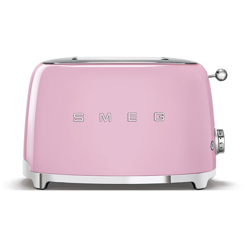 Smeg 2 Slice Toaster - Pink