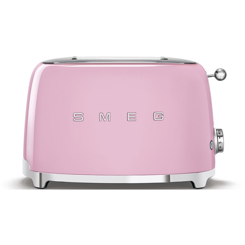 Smeg Pink Tsf01pkuk 2 Slice Toaster
