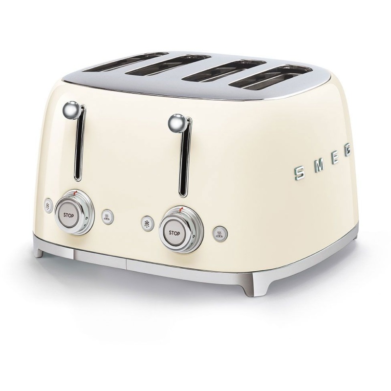 Smeg 4 Slice Toaster - Cream