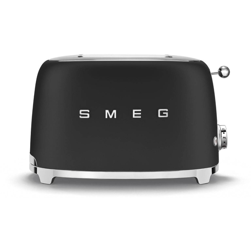 Smeg 2 Slice Toaster - Matte Black