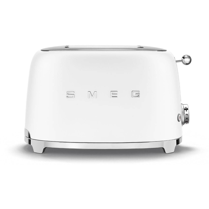 Smeg 2 Slice Toaster - Matte White