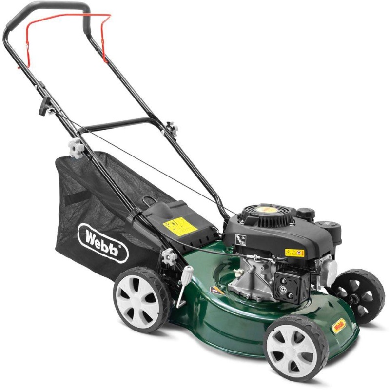 Webb WER410HP Classic 41cm Petrol Push Rotary Lawnmower