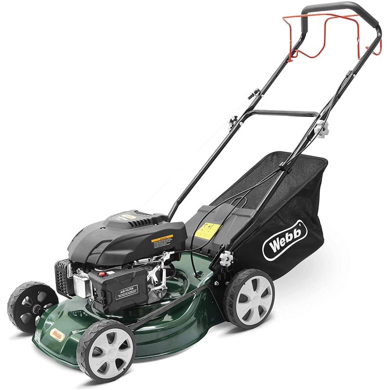 Webb WER460SP Classic 46cm Self Propelled Petrol Rotary Lawnmower