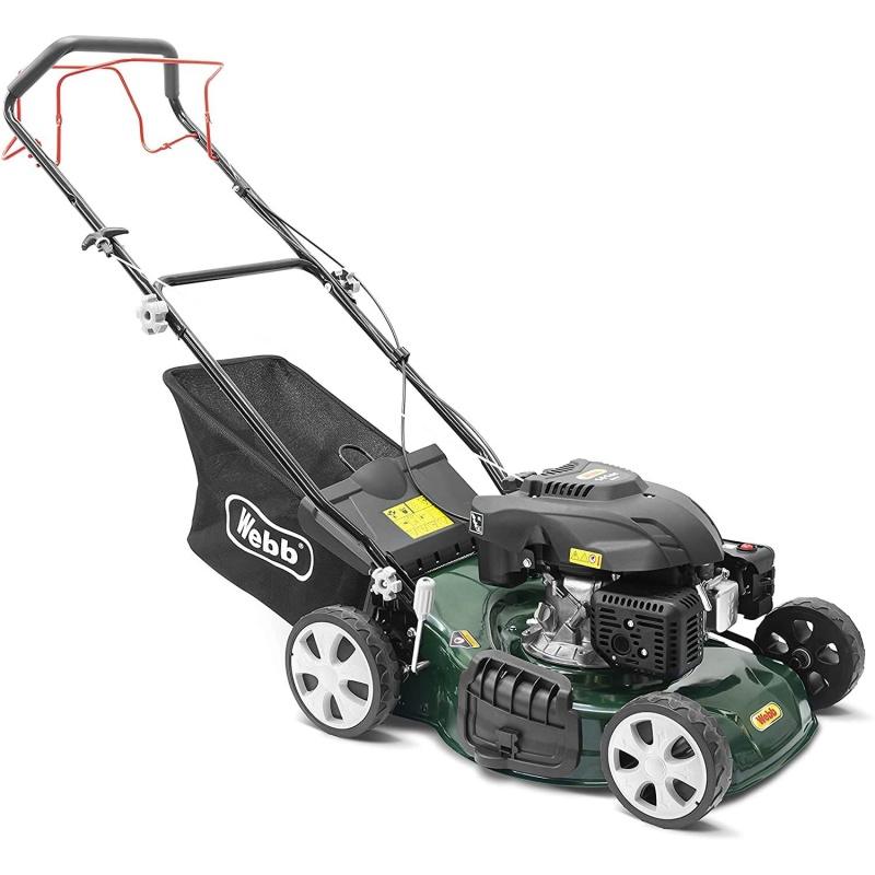 Webb WER460SP Classic 46cm Self Propelled Petrol Rotary Lawnmower Do Downtown