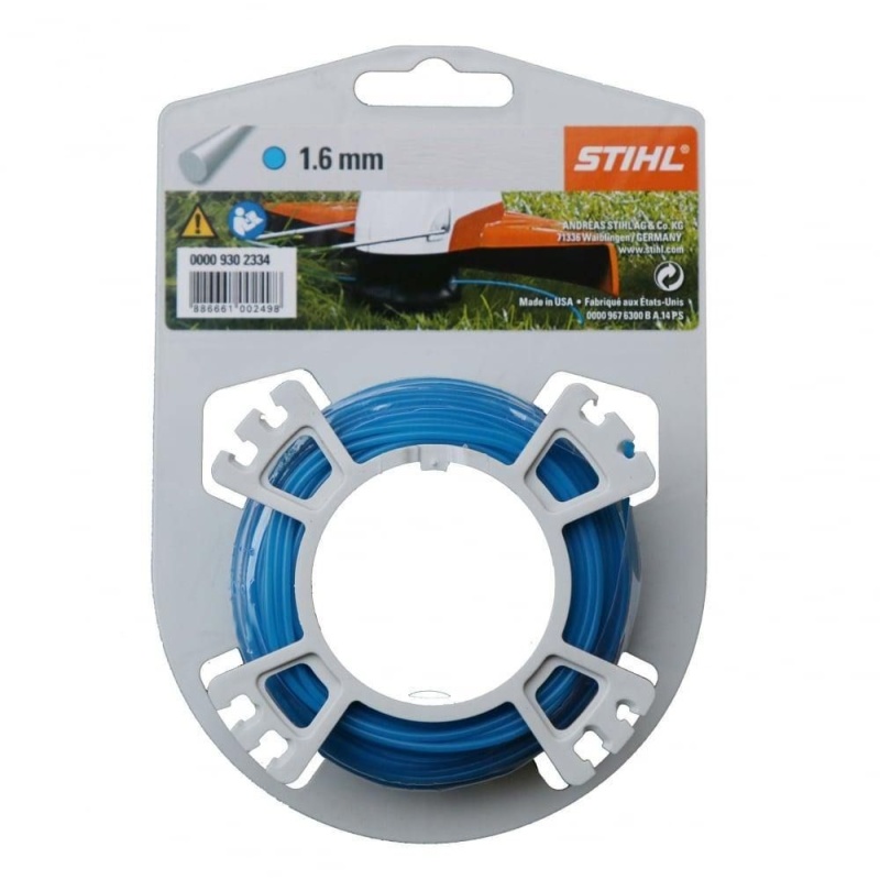 Stihl Line Round 1.6mm x 19m Blue