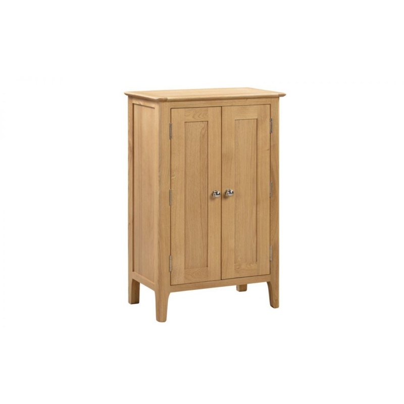 Julian Bowen Silver Cotswold Shoe Cupboard