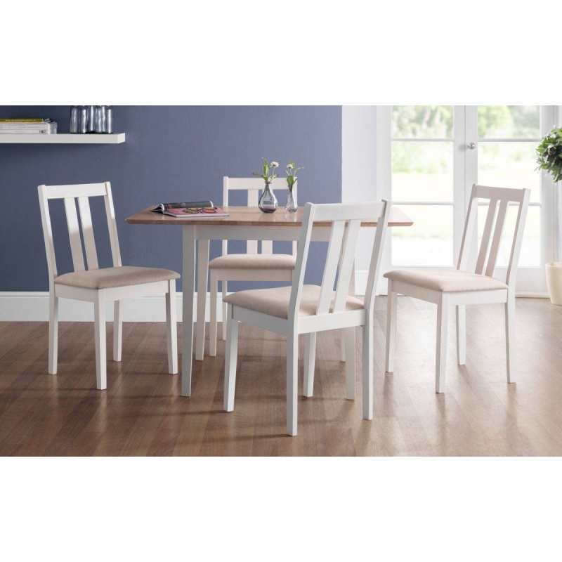 Julian Bowen Ivory Rufford 120Cm Dining Table - /Natural