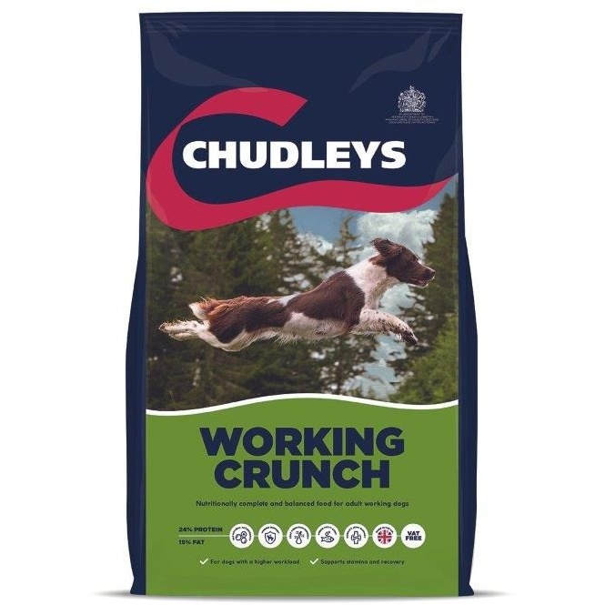 Chudleys Working Crunch Dog Food - 15kg